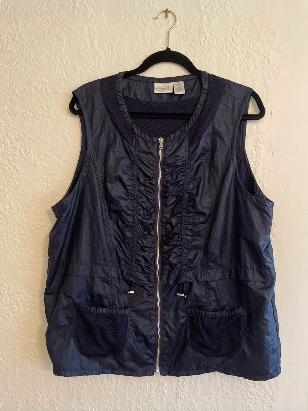 Zynergy by Chico’s Activewear Lightweight Vest Size 3 XL